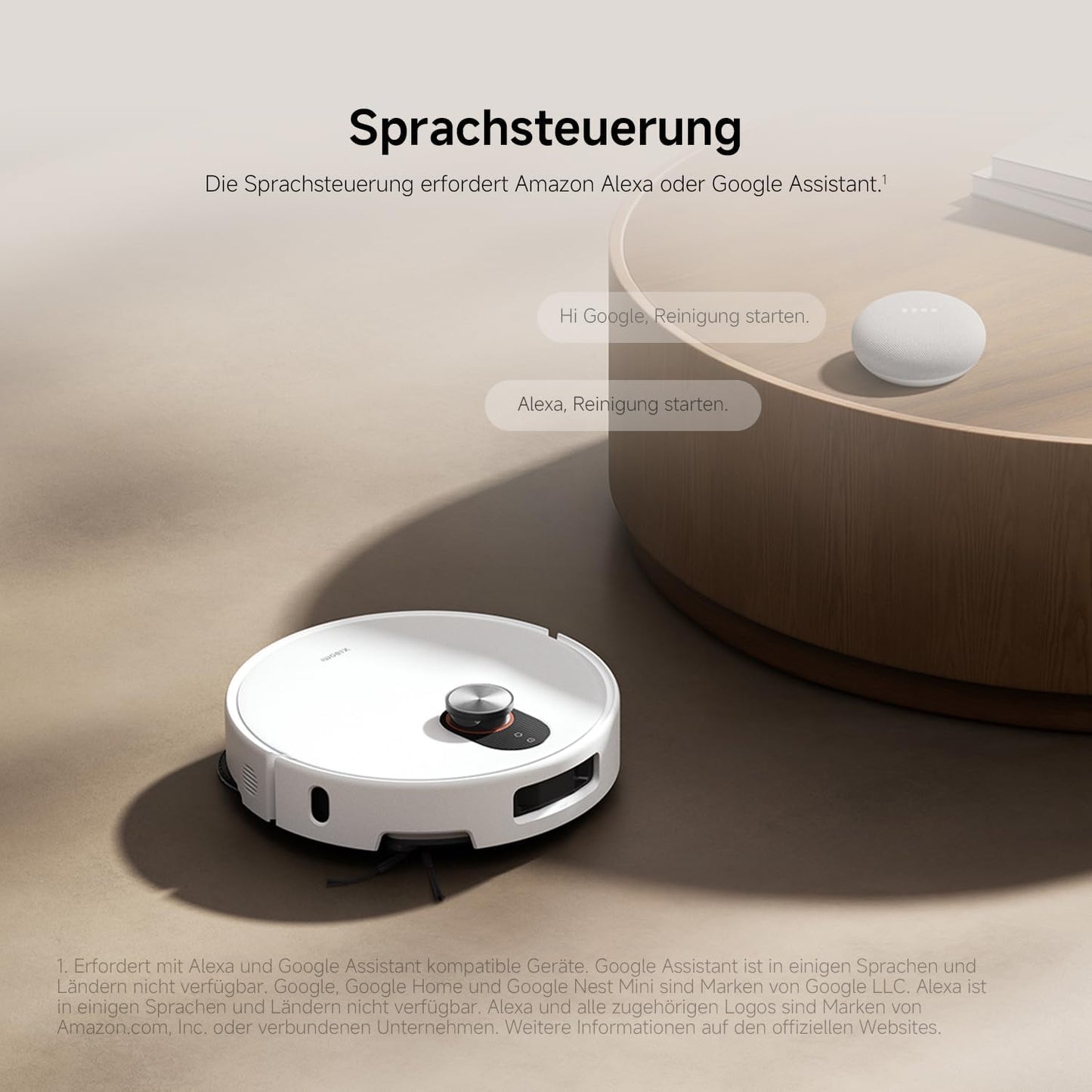 Xiaomi Robot Vacuum X20 Pro – 7000 Pa Saugleistung, duales Moppsystem, 75 Tage Staubbehälterkapazität, 4 Reinigungsmodi und 5200mAh Akku für eine gründliche und smarte Reinigung im Haushalt