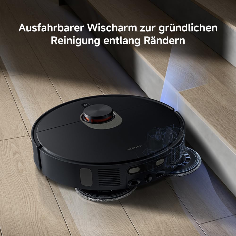 Xiaomi Robot Vacuum X20 Pro – 7000 Pa Saugleistung, duales Moppsystem, 75 Tage Staubbehälterkapazität, 4 Reinigungsmodi und 5200mAh Akku für eine gründliche und smarte Reinigung im Haushalt