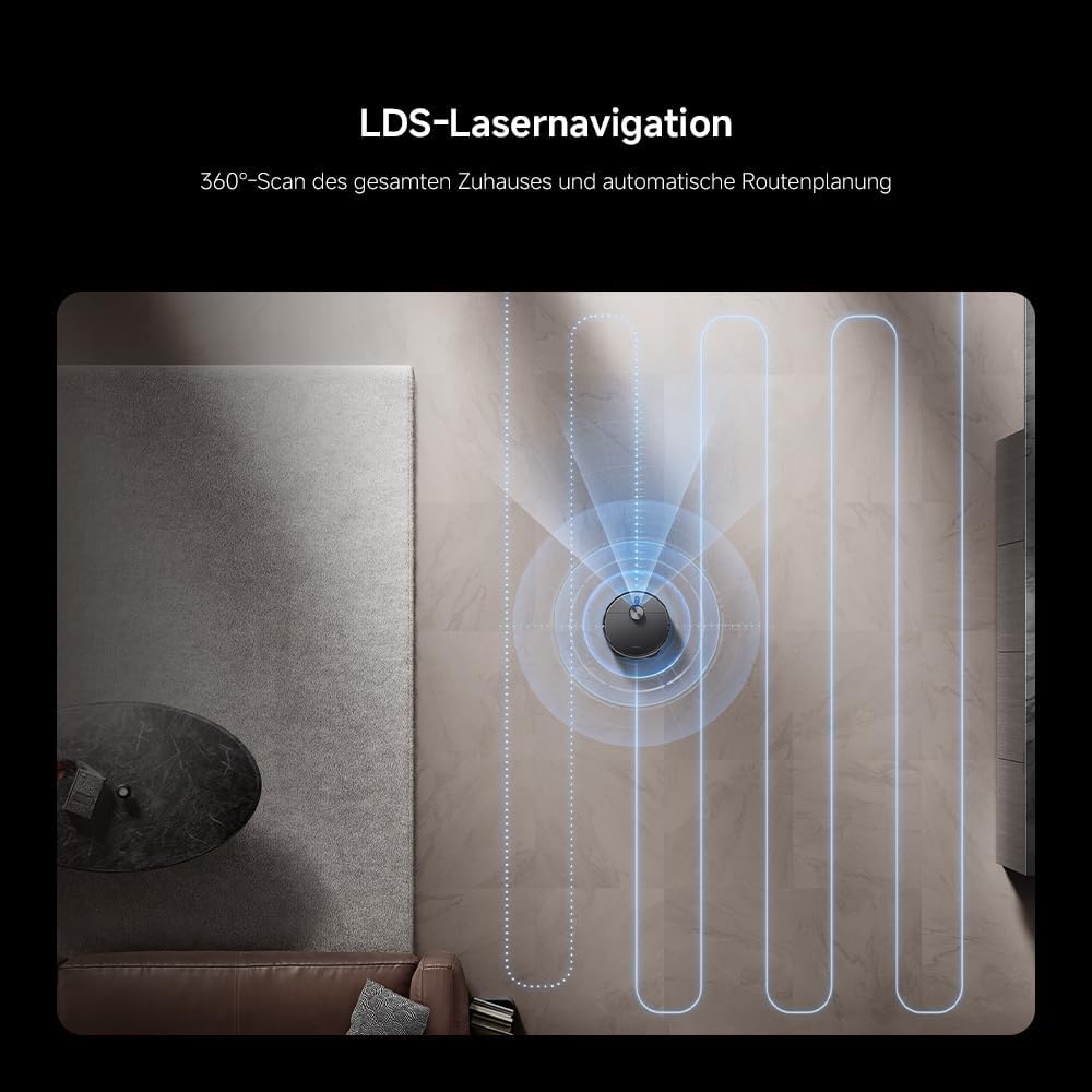 Xiaomi Robot Vacuum X20 Pro – 7000 Pa Saugleistung, duales Moppsystem, 75 Tage Staubbehälterkapazität, 4 Reinigungsmodi und 5200mAh Akku für eine gründliche und smarte Reinigung im Haushalt