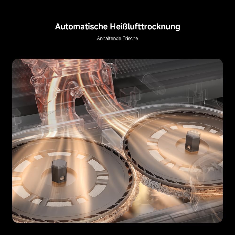 Xiaomi Robot Vacuum X20 Pro – 7000 Pa Saugleistung, duales Moppsystem, 75 Tage Staubbehälterkapazität, 4 Reinigungsmodi und 5200mAh Akku für eine gründliche und smarte Reinigung im Haushalt