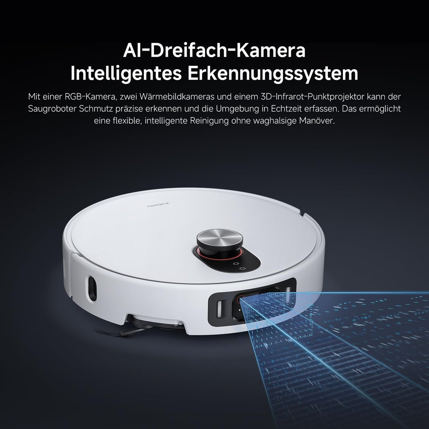 Xiaomi Robot Vacuum X20 Pro – 7000 Pa Saugleistung, duales Moppsystem, 75 Tage Staubbehälterkapazität, 4 Reinigungsmodi und 5200mAh Akku für eine gründliche und smarte Reinigung im Haushalt