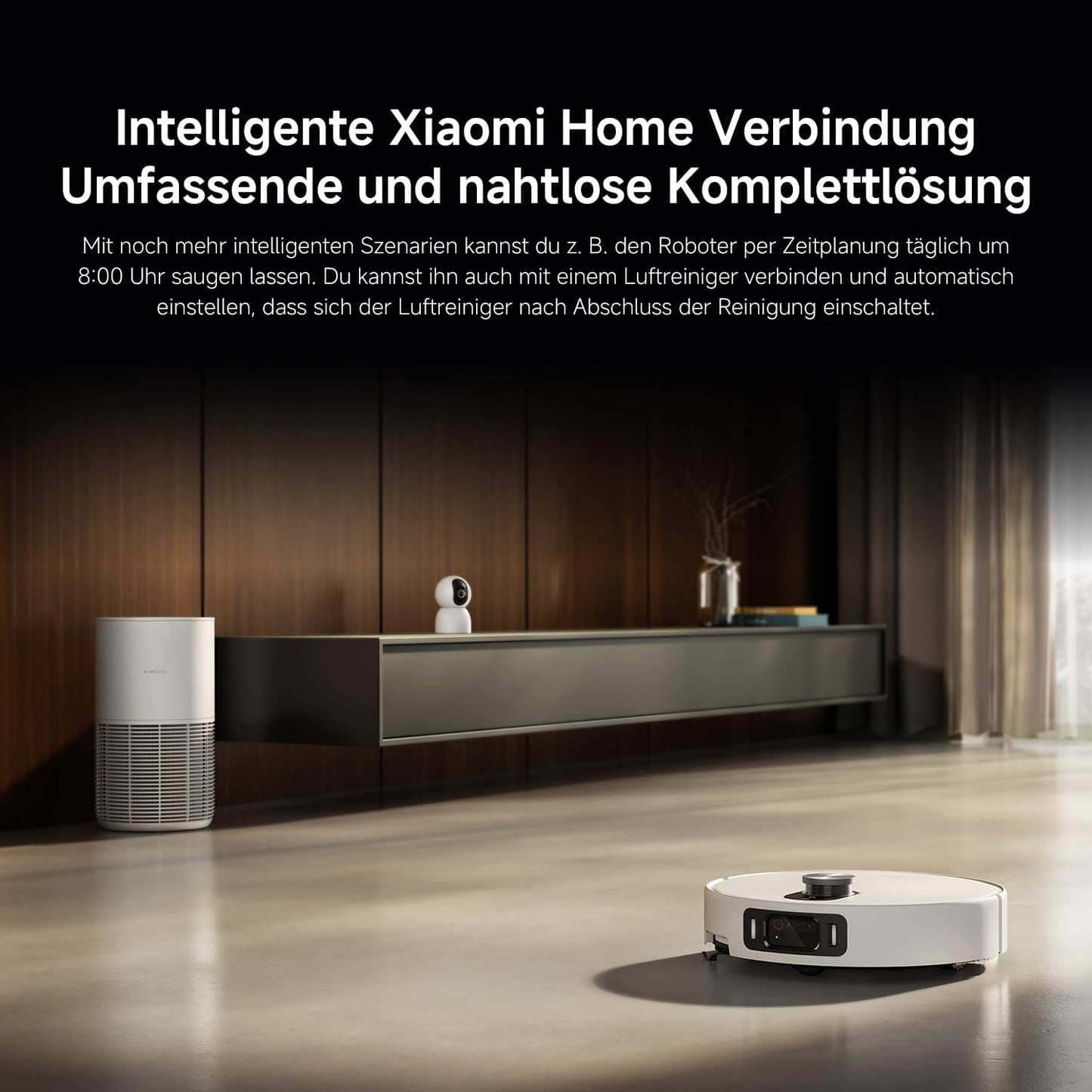 Xiaomi Robot Vacuum X20 Pro – 7000 Pa Saugleistung, duales Moppsystem, 75 Tage Staubbehälterkapazität, 4 Reinigungsmodi und 5200mAh Akku für eine gründliche und smarte Reinigung im Haushalt