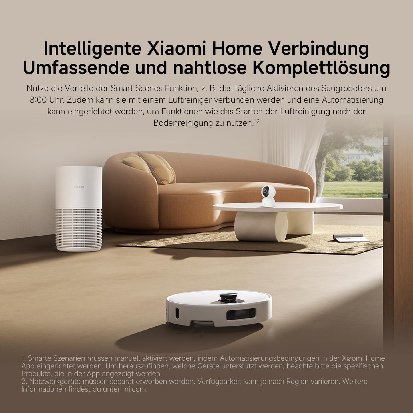 Xiaomi Robot Vacuum X20 Pro – 7000 Pa Saugleistung, duales Moppsystem, 75 Tage Staubbehälterkapazität, 4 Reinigungsmodi und 5200mAh Akku für eine gründliche und smarte Reinigung im Haushalt